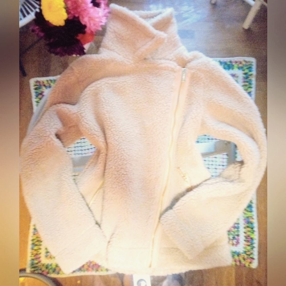 Fleece Jacket women's small by Hollister